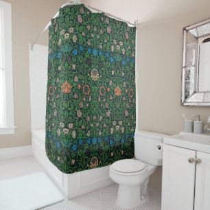 Rideaux De Douche Violet et Columbine, William Morris