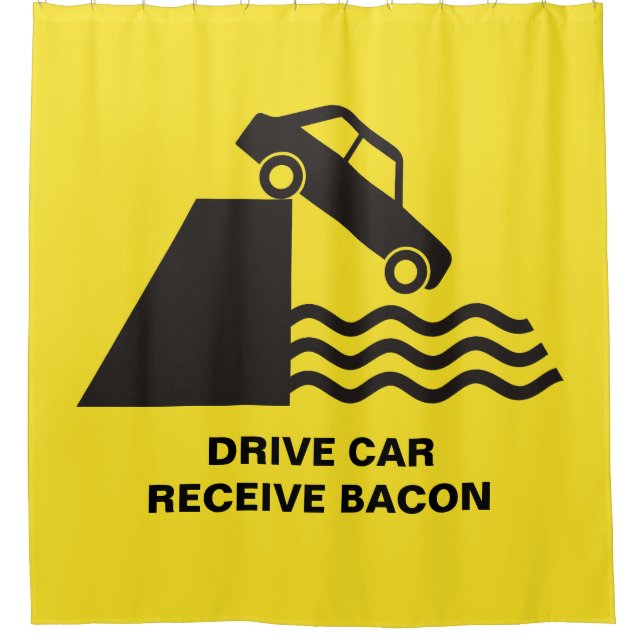 Rideaux De Douche Voiture de voiture - Bacon de réception (Devant)