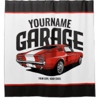Voiture Muscle Personnalisée 1967 Garage Fastback 