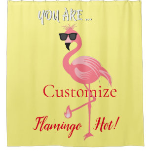 Rideaux De Douche Vous Êtes Flamant rose Hot Thunder_Cove