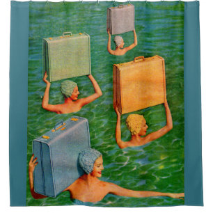 Rideaux De Douche voyage maritime synchronisé
