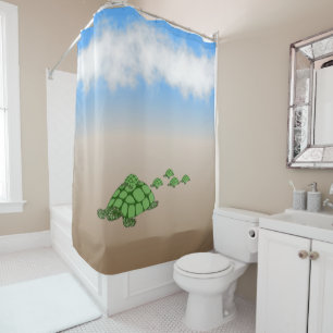 Rideaux De Douche Voyager Famille Terrapin