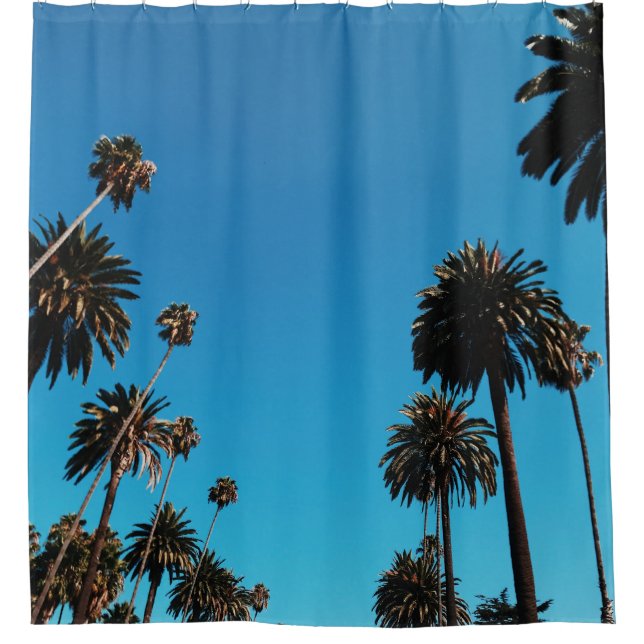 Rideaux De Douche Vue des arbres de Worm (Devant)