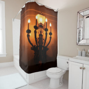 Rideaux De Douche Wall Sconce Antique esthétique