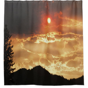 Rideaux De Douche Wallows Fire Sky......