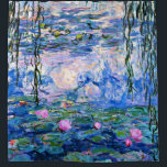 Rideaux De Douche Water Lilies (1919), Claude Monet des oeuvres d'ar<br><div class="desc">Claude Monet de la célèbre peinture impressionniste française Water Lilies (1919).</div>