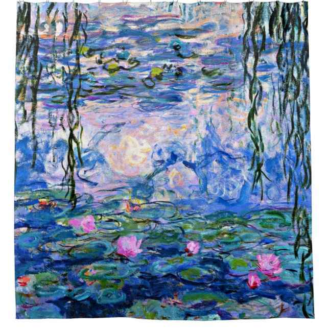Rideaux De Douche Water Lilies (1919), Claude Monet des oeuvres d'ar (Devant)
