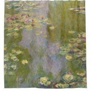 Rideaux De Douche Water Lilies by Claude Monet