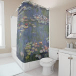 Rideaux De Douche Water Lilies by Claude Monet<br><div class="desc">C'est une impression de l'huile de 1916 sur toile peinte de nénuphars par Claude Monet</div>