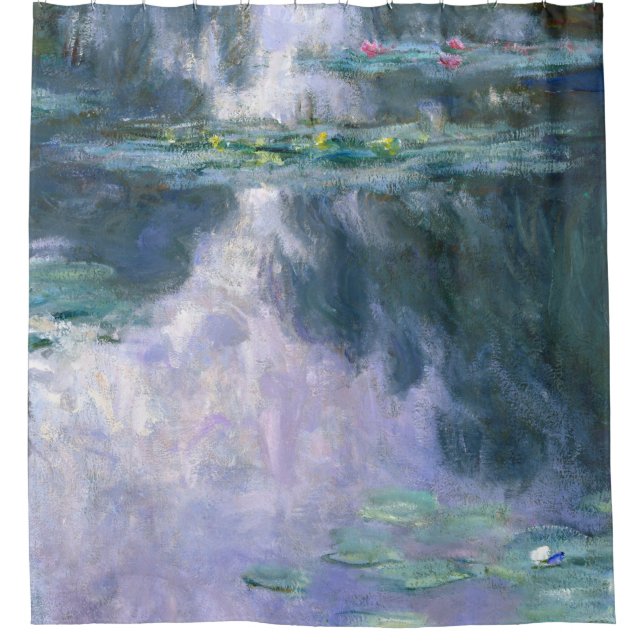 Rideaux De Douche Water Lilies Series 1907 Par Claude Monet (Devant)