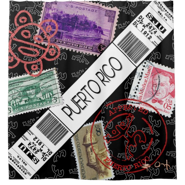 Rideaux De Douche Welcome to Port Riche (Devant)