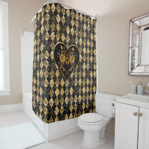 Rideaux De Douche Whimsical et Elegant Goth