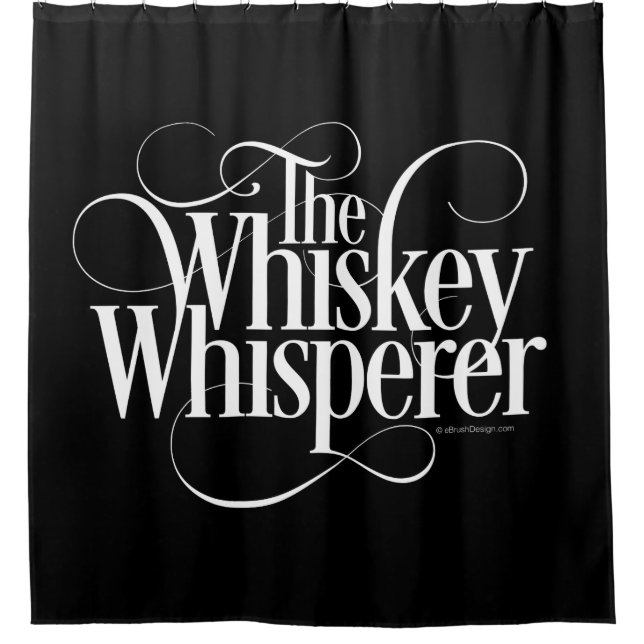 Rideaux De Douche Whiskey Whisperer (Devant)