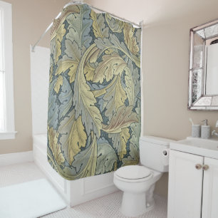 Rideaux De Douche William Morris Acanthus Feuille Floral Art Nouveau
