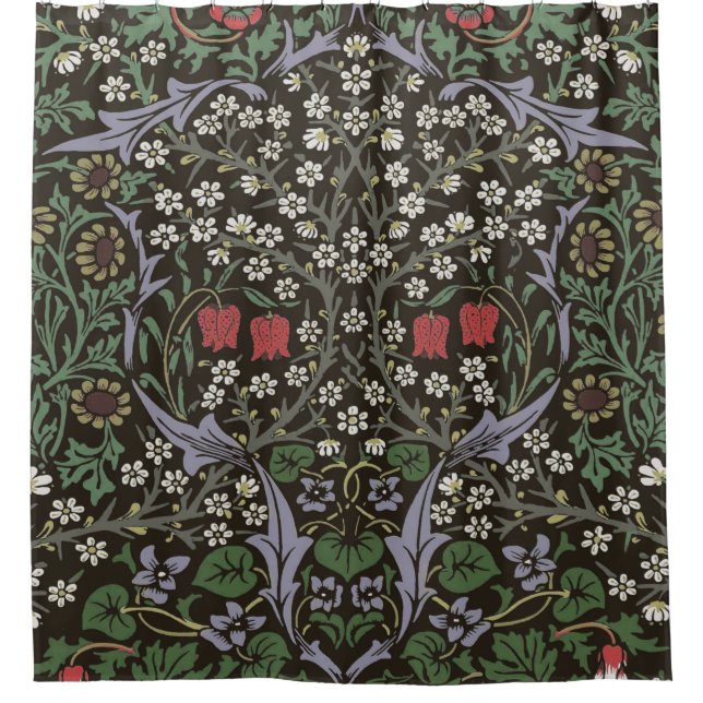 Rideaux De Douche William Morris Blackthorn Tapestry Floral (Devant)