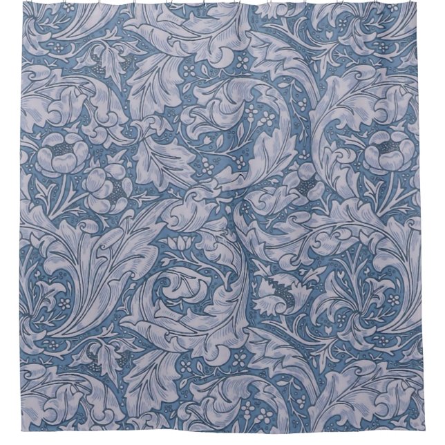 Rideaux De Douche William Morris "Bouton de Célibataire" 2. (Devant)