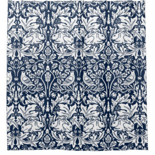 Rideaux De Douche William Morris Brer Motif de lapin