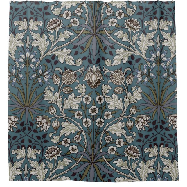 Rideaux De Douche William Morris "Hyacinthe" 1 (Devant)
