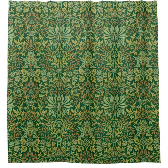 Rideaux De Douche William Morris "Jardin de fleurs" (Devant)