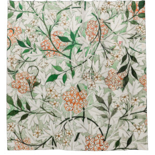 Rideaux De Douche William Morris Jasmine Garden Flower Classic