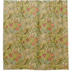 Rideaux De Douche William Morris "Lily d'Or" 2
