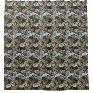 Rideaux De Douche William Morris Motif de couronnes décoratives