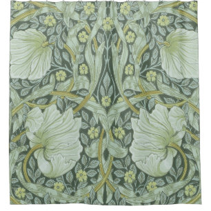 Rideaux De Douche William Morris, motif de nouveau d'art, bel art
