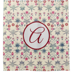 Rideaux De Douche William Morris SHOWER CURTAIN AVEC INITIAL