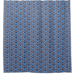 Rideaux De Douche William Morris Style bleu