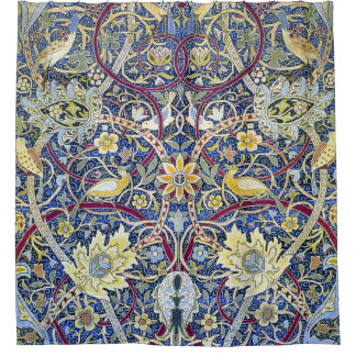 Rideaux De Douche William Morris Textile Motif Bullerwood