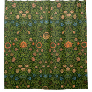 Rideaux De Douche William Morris Violet et Columbine Art Rug