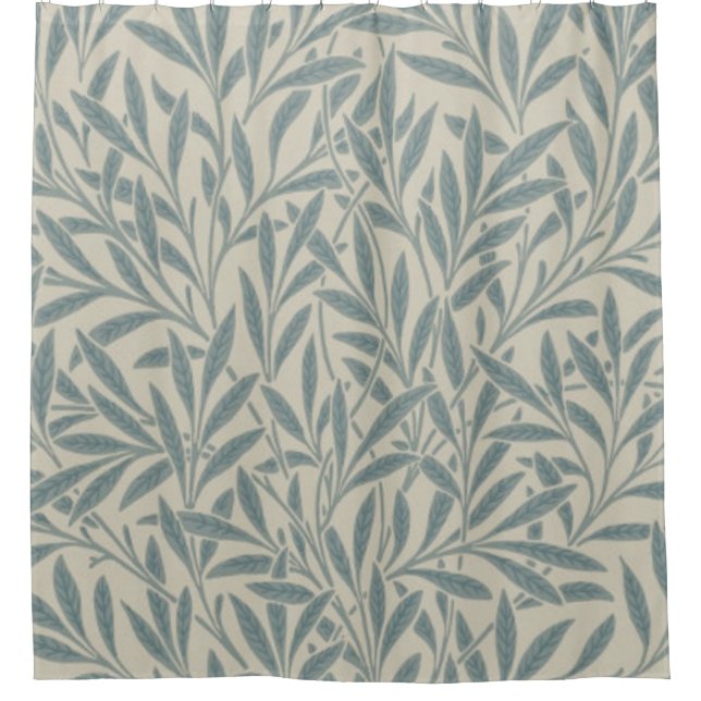 Rideaux De Douche William Morris Willow Slate (Devant)
