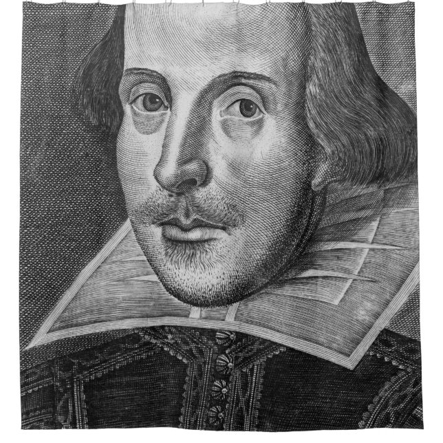 Rideaux De Douche William Shakespeare (Devant)