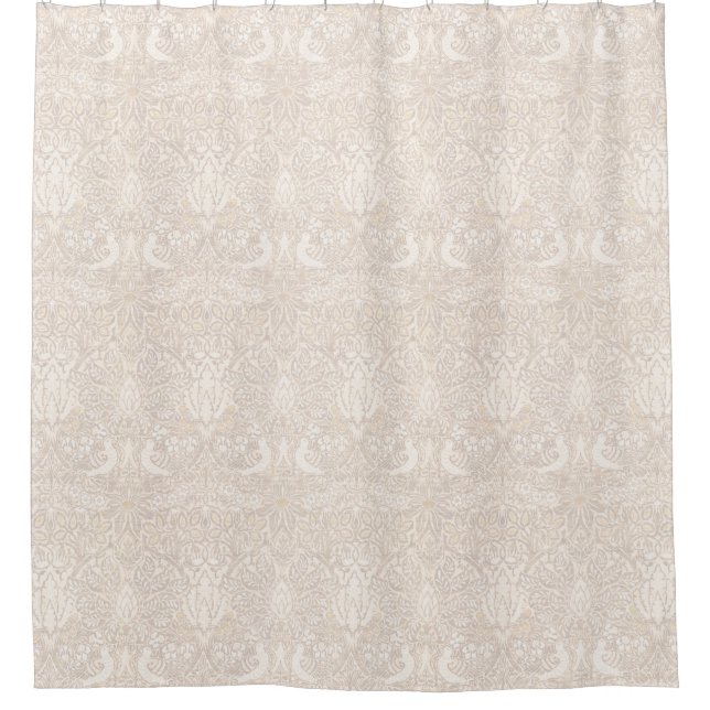 Rideaux De Douche Willim Morris "Colombe et Rose" 1 (Devant)