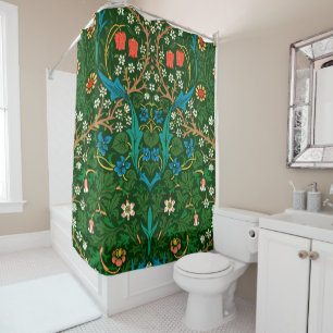 Rideaux De Douche WM Morris Blackthorn Motif Art nouveau