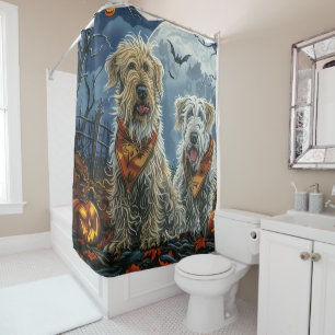 Rideaux De Douche Wolfhound Halloween Éffrayant