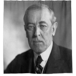 Rideaux De Douche Woodrow Wilson Portrait