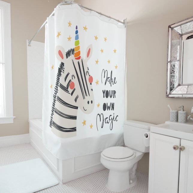 Rideaux De Douche Zebri-maïs d'inspiration (En situation)