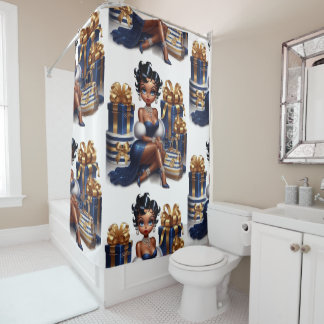 Rideaux De Douche Zeta Glam Shower Curtain