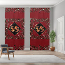 Rideaux de Repos Luxueux : Fractale Tourbillonnant