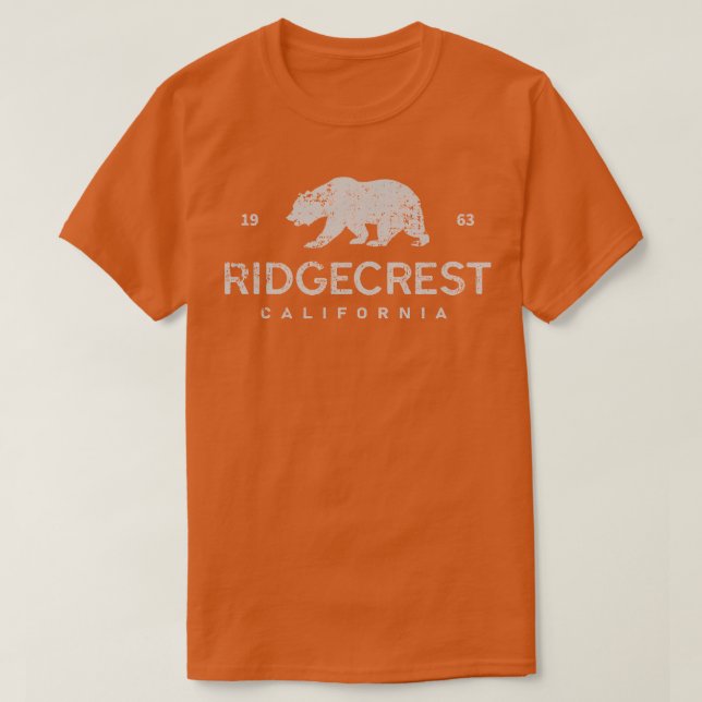 Ridgecrest California TShirt (Design devant)