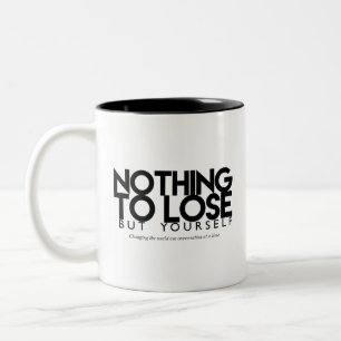 Rien à perdre, sauf vous podcast Logo Mug