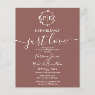 Rien De Fancy Just Love Budget Faire-part de maria