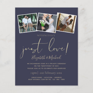 Rien De Fancy Just Love Elopement Faire-part