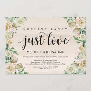 rien de fantaisiste, carte d'invitation pour récep