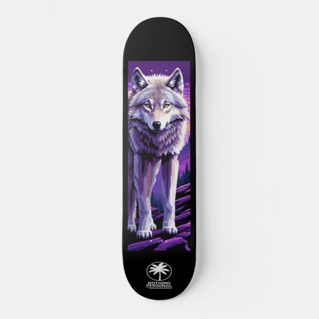 Rien de personnel Twilight Wolf Skateboard (Recto)