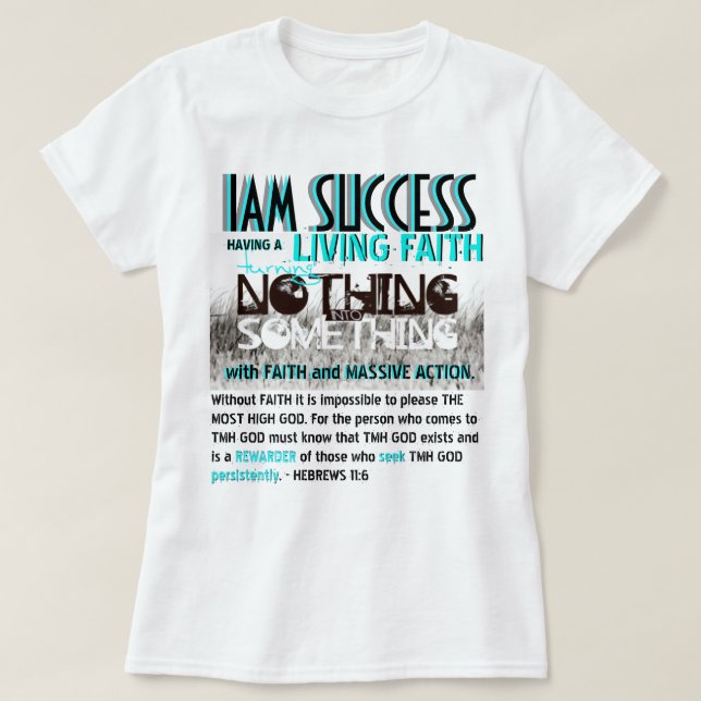 Rien en quelque chose T-Shirt (Design devant)