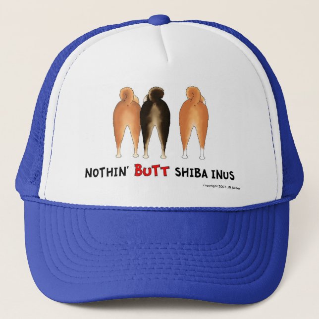 Rien n'aboutent le casquette de Shiba Inus (Devant)