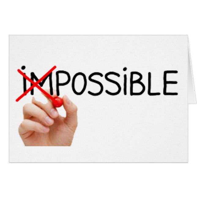Rien n'est impossible (Devant horizontal)