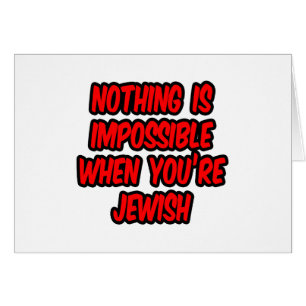 Rien N'Est Impossible...Juif